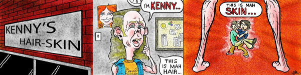 Kenny's Hair-Skin